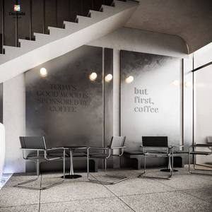 Conception de petite boutique de café de luxe |   Comptoir de bar et vitrines de style unique |   Solutions d'aménagement intérieur haut de gamme pour mini-cafés - Product Image 6