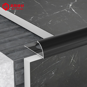 Materiale da costruzione ceramica bordo protezione piastrelle profilo in alluminio per piastrelle e angolo di protezione - Product Image 3