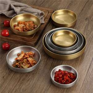 Stainless Steel Rice Bowl Set Gold Finish Multi Size Condiment Bowl For Home Use - Product Image 2