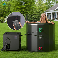 Baignoire de récupération par immersion froide Fuerle 0.5HP 110V/220V avec refroidisseur et filtre, machine de bain de glace pour usage domestique