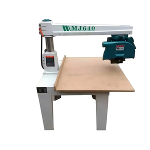 Sega Radiale Universale MJ640, Macchina per Taglio Trasversale e Inclinato del Legno 2.2/3kW, Larghezza di Taglio 640mm - Product Image 1