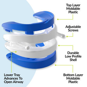 Oral Vestibular Suporte Mandibular Protusão Fixação Fácil de Transportar e Viagem Anti Ronco Bocal - Product Image 5