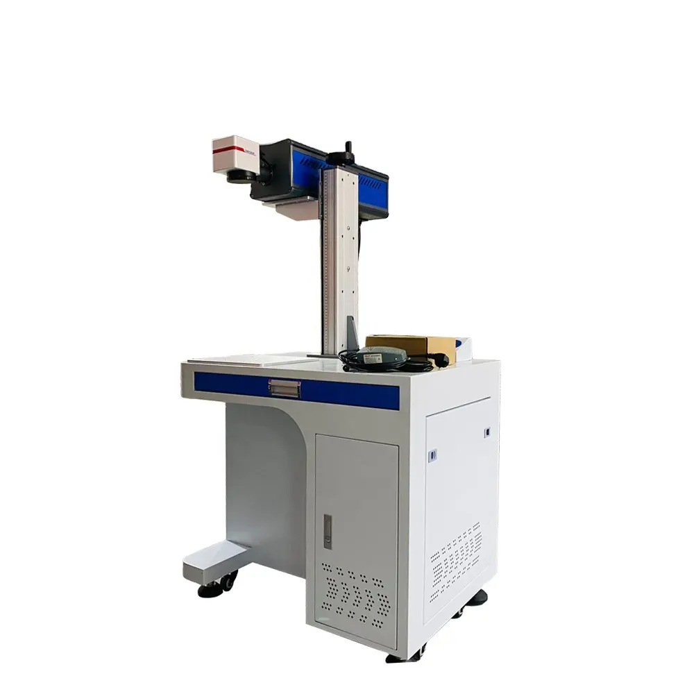 3D Galvo Scanner RF Co2 macchina per marcatura Laser vestiti marcatura marcatore Laser Co2 pelle Mopa macchina per marcatura Laser per colore