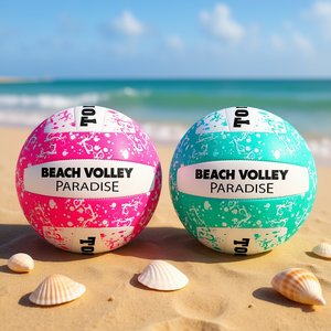 ลูกวอลเลย์บอลชายหาด ขนาด 22 ซม. วัสดุ TPU PVC น้ำหนัก 280 กรัม สำหรับเล่นชายหาด - Product Image 2