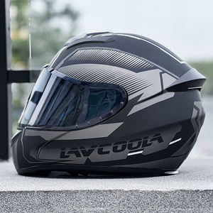 หมวกกันน็อคเต็มใบสำหรับรถจักรยานยนต์ ขายส่ง ได้รับการรับรองมาตรฐาน DOT วัสดุ ABS ใหม่  รับทำโลโก้ ป้องกันการกระแทก แบบพับได้ รุ่นฮิต - Product Image 1