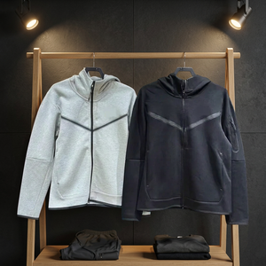 Sweat-shirt décontracté unisexe à capuche courte en polaire douce, manches évasées, coupe décontractée, color block, style Prairie Chic - Product Image 2