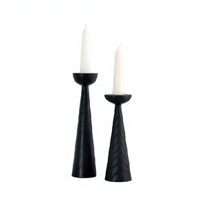 Awesome Design <b>Metal</b> Taper <b>Candle</b> <b>Holder</b> <b>Black</b> Coated for Home Event Parties Decorative <b>Candle</b> Stick <b>Holders</b> - Product Image 2