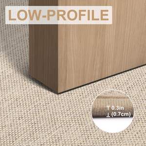 Alfombrilla de puerta delantera con respaldo de goma antideslizante para entrada de entrada interior, alfombrillas de puerta de bajo perfil absorbentes lavables en el interior - Product Image 6