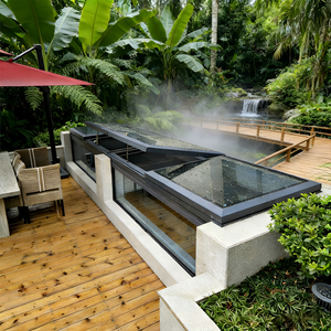 Puits <span class=keywords><strong>de</strong></span> lumière coulissant automatique en alliage d'aluminium personnalisé <span class=keywords><strong>de</strong></span> <span class=keywords><strong>petite</strong></span> taille avec isolation thermique et caractéristiques imperméables pour le <span class=keywords><strong>toit</strong></span> <span class=keywords><strong>de</strong></span> la cuisine, la pergola - Product Image 3