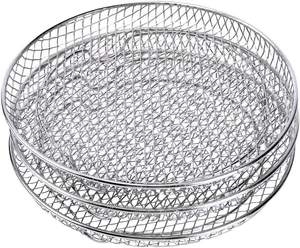 Cestas de malla de acero inoxidable 304, accesorios de freidora de aire para <span class=keywords><strong>Cosori</strong></span>, Instant Vortex, Chefman, <span class=keywords><strong>Ninja</strong></span> Foodi Grill. - Product Image 6