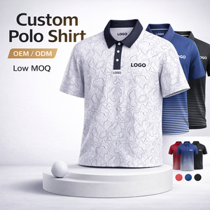 Chemise de golf personnalisée à séchage rapide, légère, confortable, extensible dans 4 directions, respirante, avec logo brodé - Product Image 2