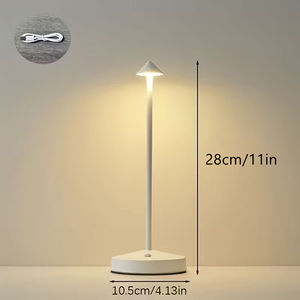 Dreifarbige dimmbare LED-Touch-Licht USB Wiederauf ladbare Nacht lampe Umgebungs beleuchtung für Esszimmer Bar Party Dekor und Geschenke - Product Image 6