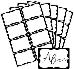 Nhà máy đầy màu sắc tùy chỉnh tên tag dán có thể ghi nhãn cho các cuộc họp văn phòng trường giáo viên gửi thư - Product Image 1