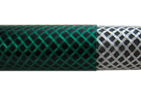 Tuyau d'arrosage de jardin en PVC renforcé de fibres vertes de 30 m, 3 ou 5 couches, 1/2, 5/8, 3/4, 1 pouce, pour l'arrosage domestique, le lavage de voiture, fabriqué en Chine