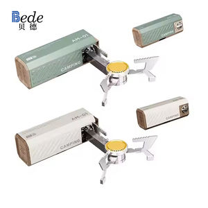 Réchaud de cuisine à double usage Réchaud de camping au kérosène Brûleur Mini réchaud à gaz <span class=keywords><strong>pour</strong></span> camping Ménage Cassette Four à gaz butane - Product Image 6