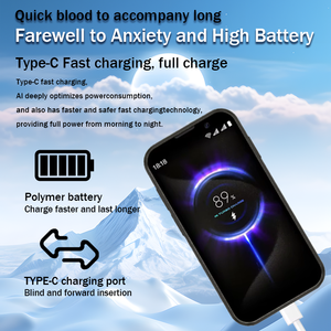 Điện thoại thông minh màn hình cảm ứng I17 Pro MiNi, bộ nhớ lớn, <span class=keywords><strong>s</strong></span>ạc siêu nhanh, camera siêu nét - Product Image 6