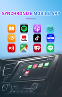 Çift bağlantı noktası USB + tip-c kablosuz Carplay adaptörü BT5.4 Wifi6 oto GPS navigasyon Android arabalar ve Carplay ile uyumlu