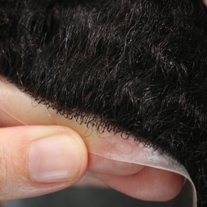 Toupet <span class=keywords><strong>Afro</strong></span> confortable de Base, en cuir PU, 6mm, pour hommes noirs - Product Image 2