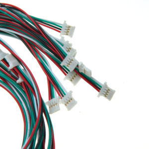 Kabel Harness Kustom 4Pin Pitch 1.25mm dengan Konektor Molex 51146 untuk Sambungan Elektronik - Product Image 1