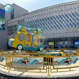 Hélicoptère à 360 degrés équipement d'amusement jeux de parc d'aventure avion Airbus rotatif à vendre - Product Image 6