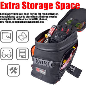 Sacoche <span class=keywords><strong>de</strong></span> Réservoir <span class=keywords><strong>de</strong></span> <span class=keywords><strong>Moto</strong></span> Universelle Selle <span class=keywords><strong>de</strong></span> Réservoir <span class=keywords><strong>de</strong></span> Carburant à Dégagement Rapide avec <span class=keywords><strong>Sangle</strong></span> Réfléchissante Forte - Product Image 3