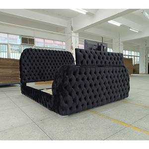 Hite leclectric urphy urodern ababric ueen Ed rame EME con attattress Adjustable amas atrimonial Ed con TLiift - Product Image 2