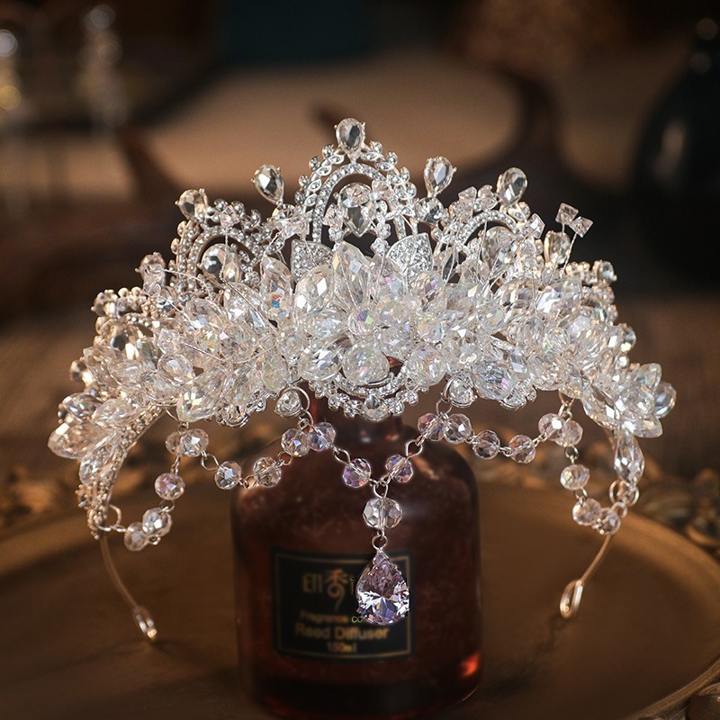 OEM Factory Handmade Crystal Bridal Headwear New Design  display picture 3