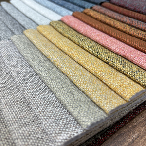 Kain Linen imitasi daur ulang 100% Linen poliester kain tirai Linen murah gaya baru <span class=keywords><strong>ebel</strong></span> - Product Image 3