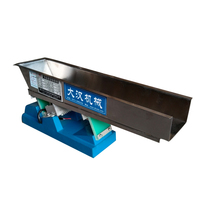 Alimentateur vibrant électromagnétique DaHan, équipement de transport quantitatif précis, matériau en acier au carbone/SS304/SS316, capacité de 1t/h