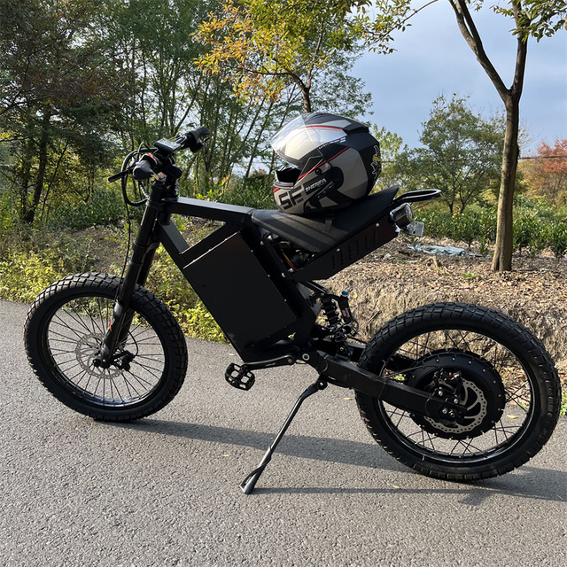 Powerful City Road Electric Mountain Bike 3000W 48V Lithium Battery Rear Hub Motor Integrated Battery Aluminum Alloy Frame