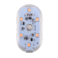 Nouvelle lumière ambiante LED sans fil magnétique HPX pour l'intérieur de la voiture avec charge USB 12V pour les plafonds de camion et l'éclairage du coffre de voiture
