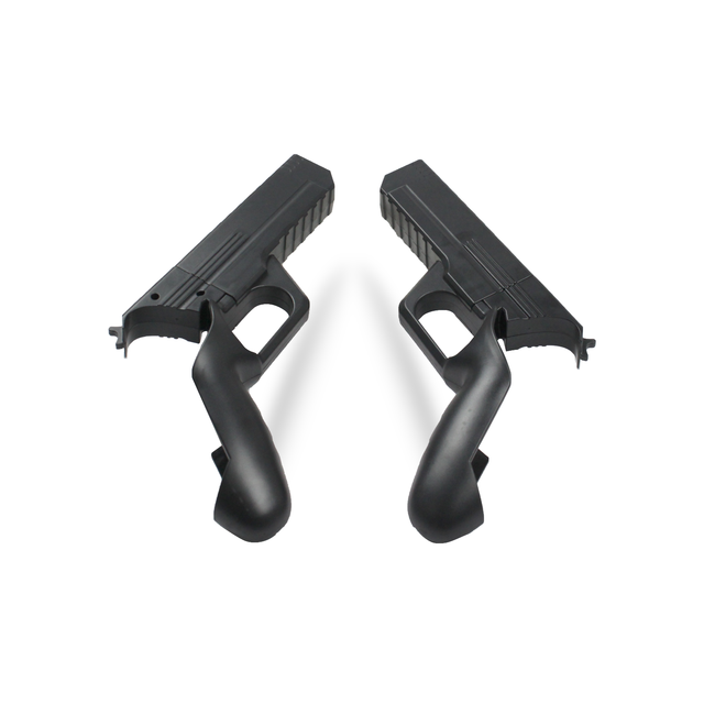 Pistol Grip Gun Stock Controller Shell Case with Protection for for 2 VR Games ABS Material Easy Installation