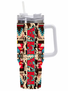 36 colores personalizados 40oz MAMA estampado <span class=keywords><strong>de</strong></span> leopardo vasos mamá tazas <span class=keywords><strong>de</strong></span> café para los regalos <span class=keywords><strong>de</strong></span> la madre - Product Image 3