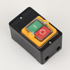 Interrupteur à bouton de commande étanche CNAOM KAO-5H 10A 220V 380V pour perceuse d'établi avec boîtier de base - Product Image 2