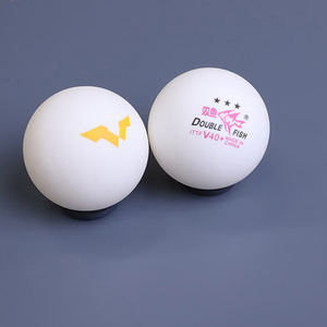 Palline da ping pong a 3 stelle approvate WTT V40 + ITTF a doppio pesce - Product Image 3