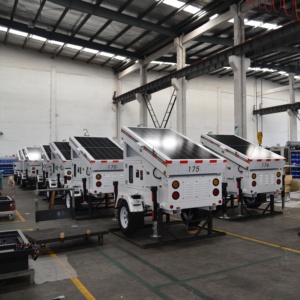 Torre di Sorveglianza Mobile Solare Off-Grid con Generatore di Backup da 3kW per Lunga Autonomia - Product Image 4