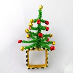 عيد الميلاد شجرة حلقات منديل منديل جديد تصميم الساخن بيع الزفاف الجدول الديكور حامل مناديل - Product Image 2