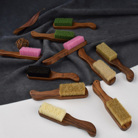 Brosse de nettoyage pour escalade en poils de sanglier, 6/7 rangées, nouées manuellement, durable, avec manche en bois, pour bricolage et OEM