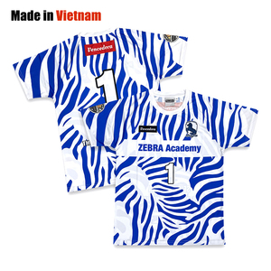 Camiseta de Fútbol Personalizada con Diseño Sublimado, Estilo Urbano Clásico, Cuello Redondo, Manga Corta y Transpirable - Product Image 1