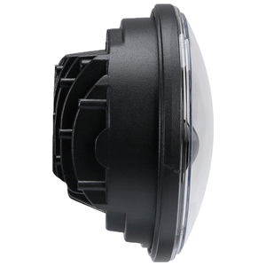 Phare LED pour moto 5,75 pouces 30W, forme H4, 6000 lm, 6000K-6500K, blanc, faisceau Hi/Lo, avec Halo LED Angel Eyes pour tout-terrain - Product Image 3