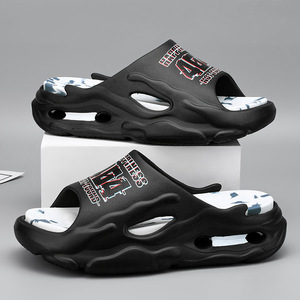 รองเท้าแตะแบบสวมสำหรับผู้ชายและผู้หญิง รุ่น Evergreen คุณภาพสูง สำหรับฤดูร้อน กันน้ำ น้ำหนักเบา ระบายอากาศได้ดี นวดเท้า พื้นหนา ใช้แล้วทิ้ง - Product Image 2