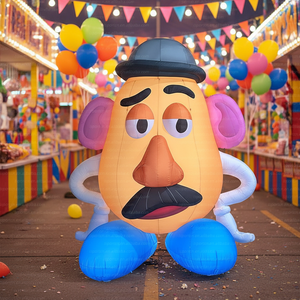 Boneka Tiup Raksasa Mr. Karakter Mainan Potato Head Prop Toy Story untuk Dekorasi Promosi Mal/Aktivasi Merek/Pesta Anak/Taman Hiburan - Product Image 1
