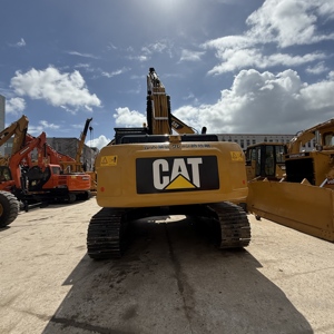 Excavatrice sur chenilles Caterpillar 325D2 d'occasion, 25 tonnes, hydraulique, CAT 325D2 d'origine avec moteur C6.4 ACERT pour travaux de terrassement - Product Image 2
