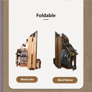 Rameur d'intérieur intelligent silencieux de haute qualité, résistant à l'eau, en bois, équipement de fitness pour la maison - Product Image 6