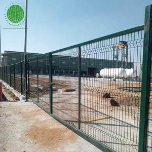 Design moderne, belle porte en <span class=keywords><strong>fer</strong></span> et clôture en treillis <span class=keywords><strong>m</strong></span>étallique soudé, décor de jardin extérieur élégant - Product Image 6