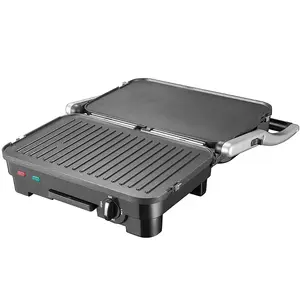 Dubbele Gezicht Gebruik 1800W Afneembare Bakplaten Anti-aanbak Coating Plaat Japanse Tafel Contact Elektrische Teppanyaki Grill