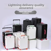 Ensemble de bagages de voyage personnalisés, valise à roulettes de grande capacité, valise à roulettes de voyage en plein air, serrure TSA, valise à roulettes élégante, bagage à main