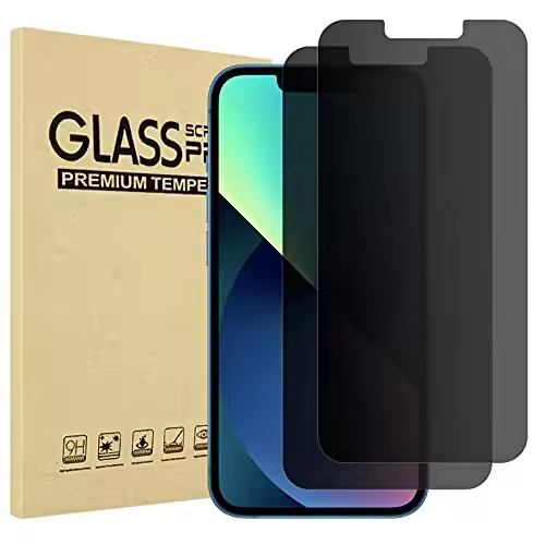 Anti-spy Privacy Tempered Glass Full Cover 9h Screen Protector for Iphone 11 12 13 14 15 16 Pro Max Privacy Glass