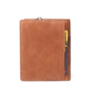Hecho a mano Real cuero RFID cartera <span class=keywords><strong>de</strong></span> nombres <span class=keywords><strong>de</strong></span> marca <span class=keywords><strong>de</strong></span> cuero genuino caballeros <span class=keywords><strong>carteras</strong></span> Dujiang precio <span class=keywords><strong>de</strong></span> fábrica - Product Image 3