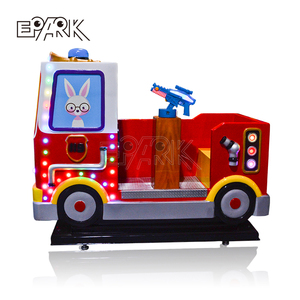 Vui Chơi Giải Trí Coin Vận Hành Trung Tâm Game <span class=keywords><strong>Kiddie</strong></span> <span class=keywords><strong>Rides</strong></span> Cashless Hệ Thống Video Arcade Game Máy 3d Xe Cứu Hỏa - Product Image 2